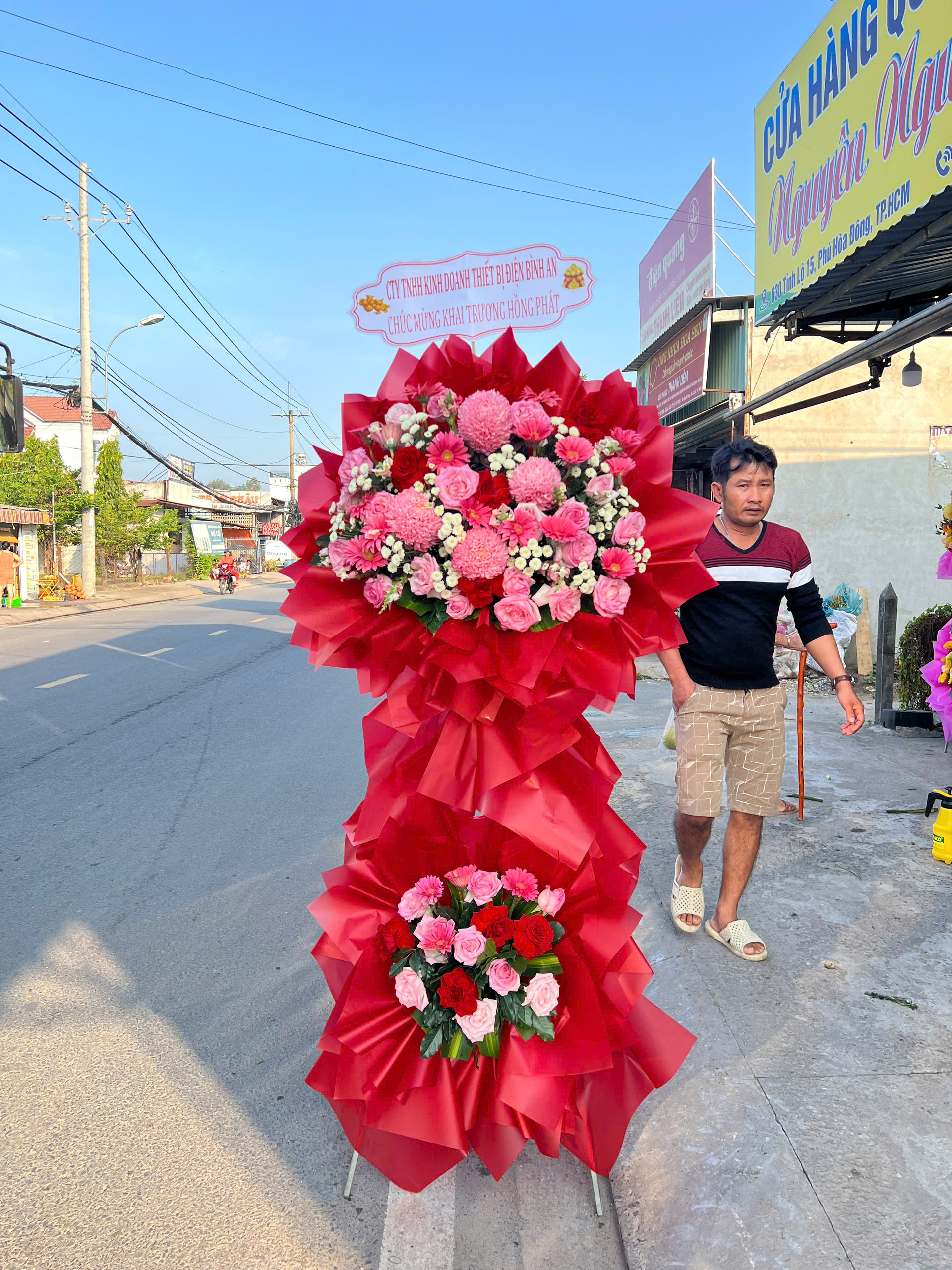 Quy trình chuẩn bị hoa